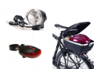 Światła rowerowe / Bagażniki i torby Category
