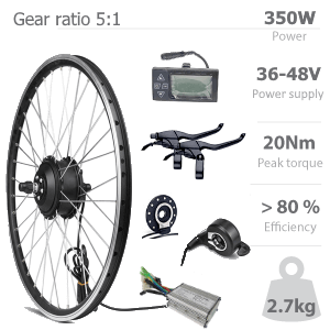 350W e-bicycle kit without battery