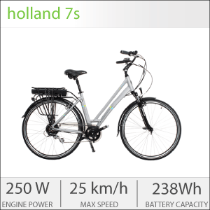 Elektrinis dviratis - Holland 7s