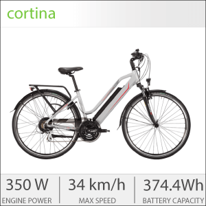 Rower elektryczny - Cortina