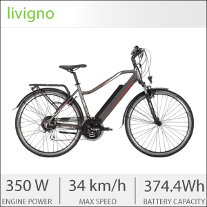 Elektrinis dviratis - Livigno