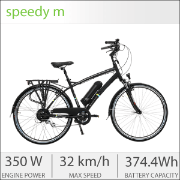 Elektrinis dviratis - Speedy m
