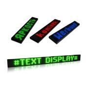 Text LED displays M8 130x48cm