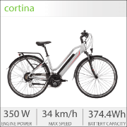 Elektrinis dviratis - Cortina